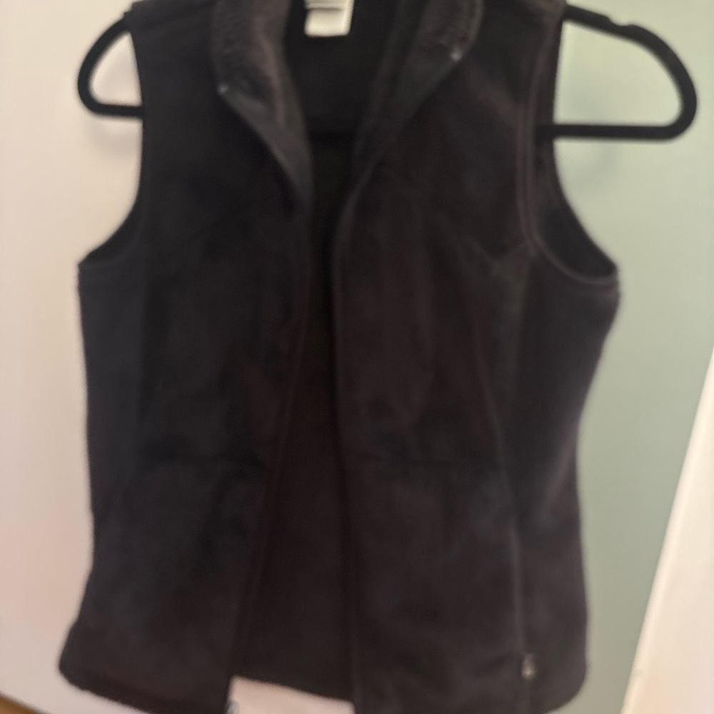 The North Face Women's Furry Black Vest Soft